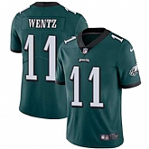 Nike Philadelphia Eagles #11 Carson Wentz Midnight Green Team Color NFL Vapor Untouchable Limited Jersey,baseball caps,new era cap wholesale,wholesale hats